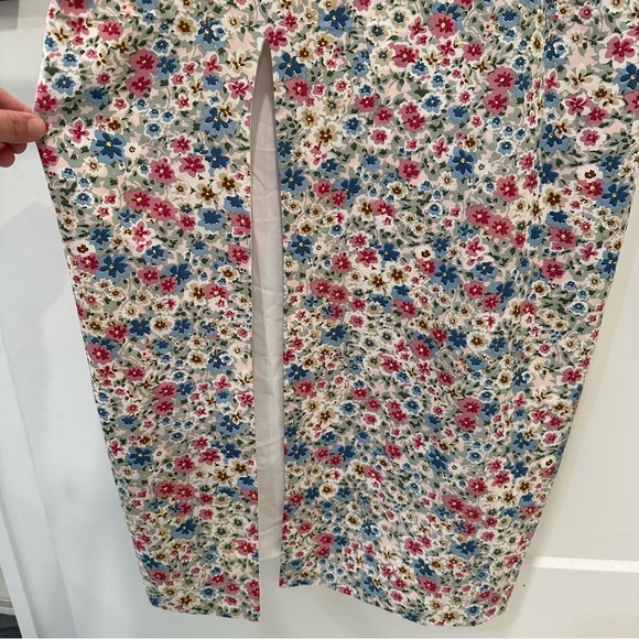 NWT Adeirlina VINES IN MY YARD Tie Strap Floral Midi Dress Size XL - Picture 9 of 13